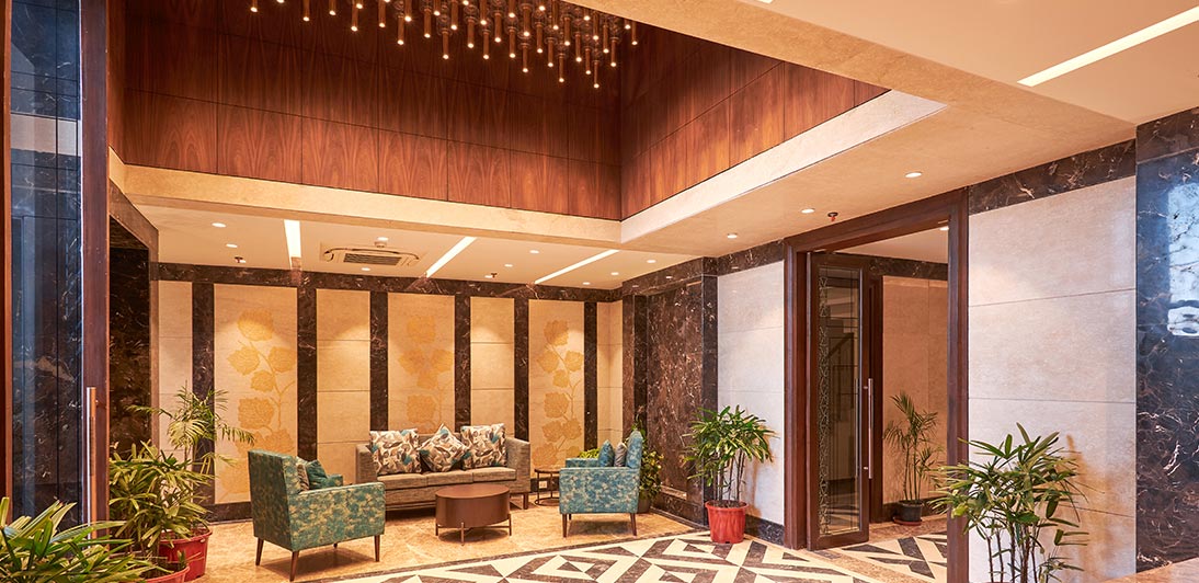 Ace Parkway 2.0 — entrance lobby