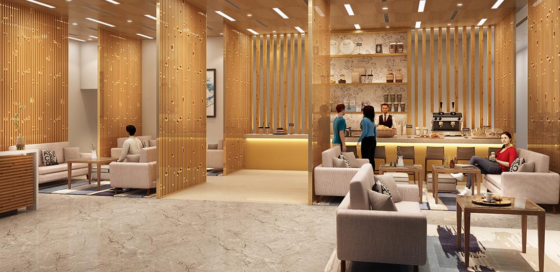 Ace Parkway 2.0 — resident lounge and cafe
