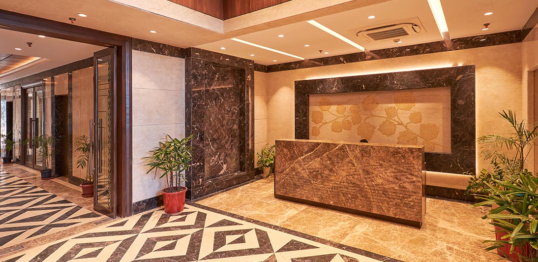 Ace Parkway 2.0 — reception area
